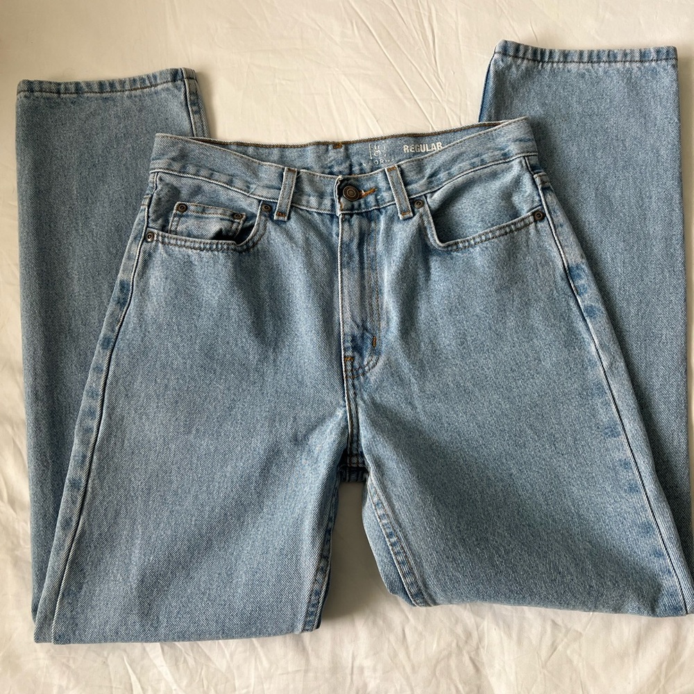 Low rise regular fit jeans